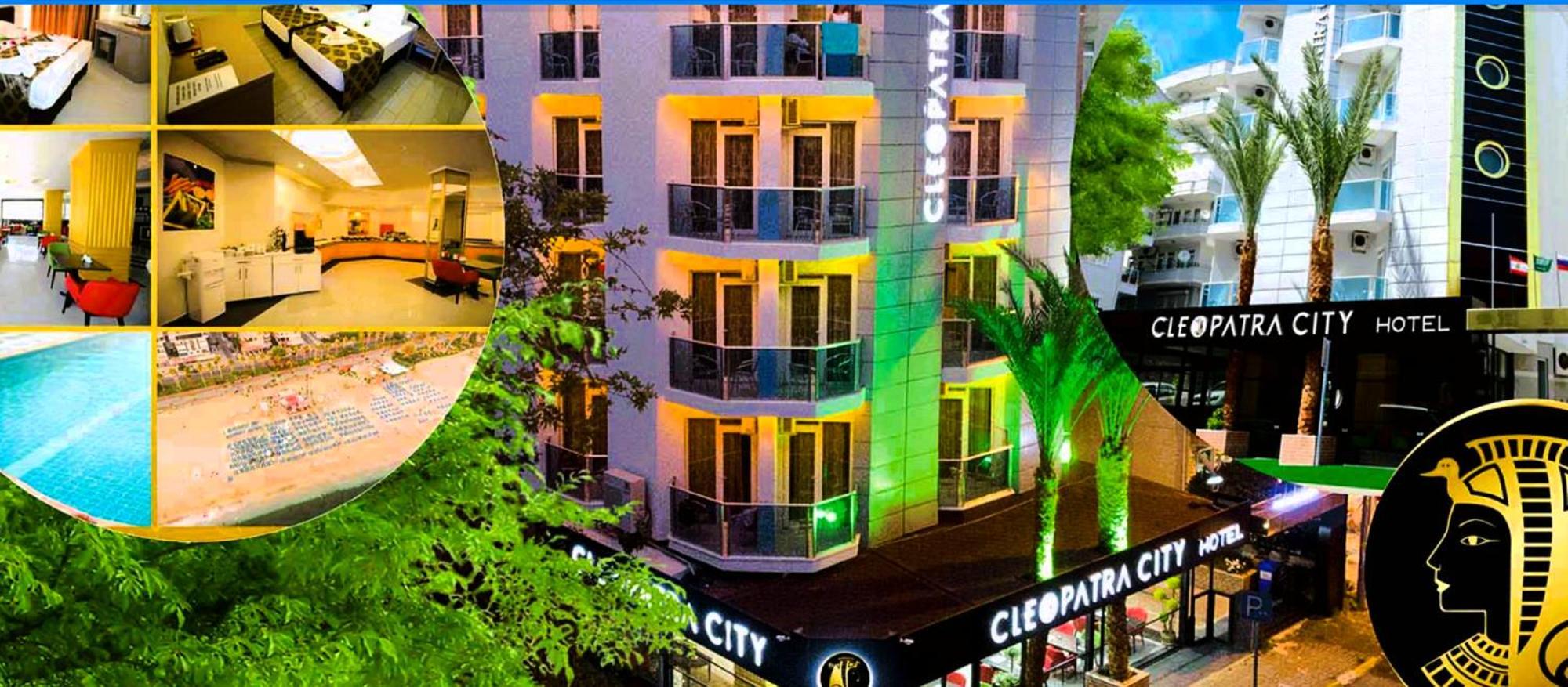 Cleopatra City Hotel Alanya Exterior foto